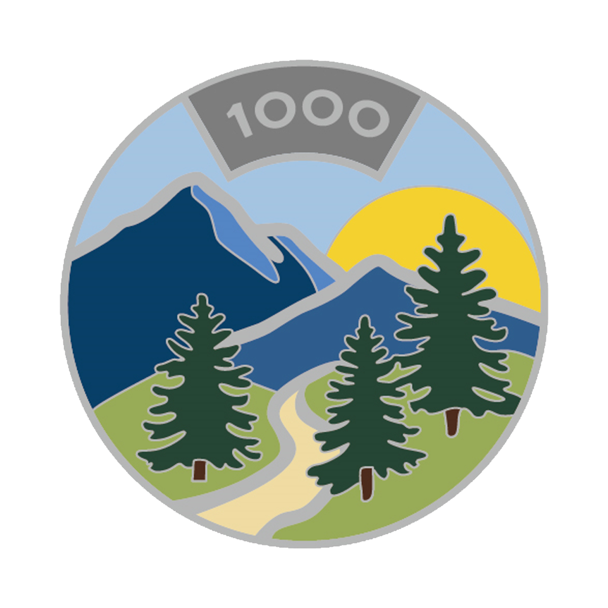 Hilly landscape distance 2026