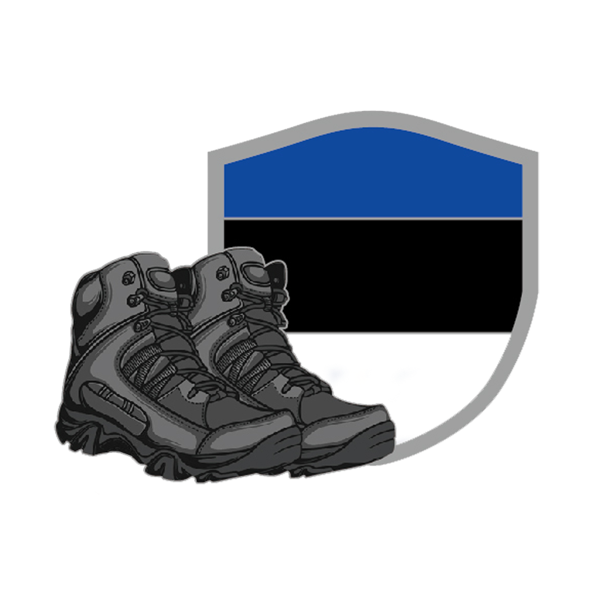 Hiking shield Estonia