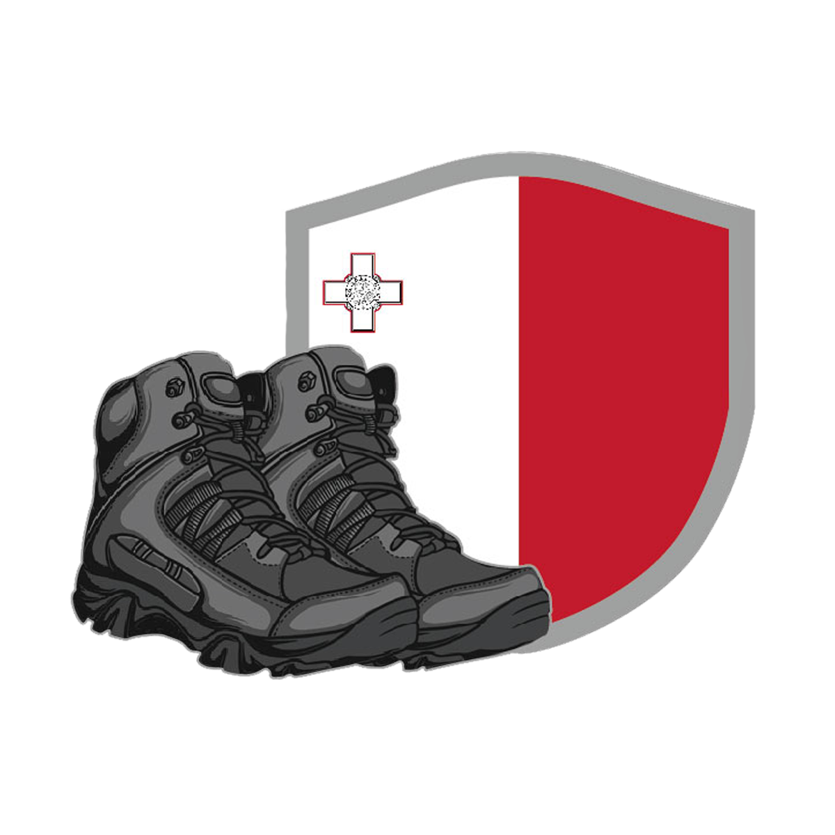 Hiking shield Malta