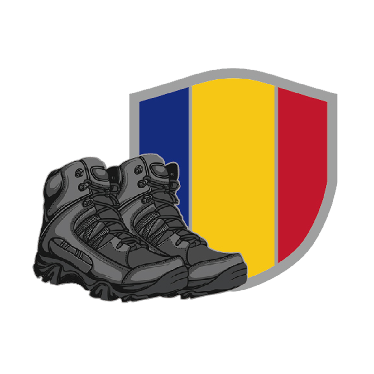 Hiking shield Romania