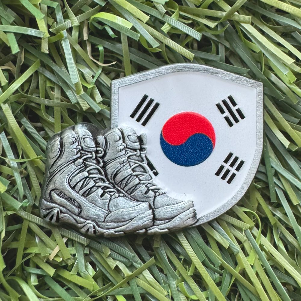 Wandelschild Korea