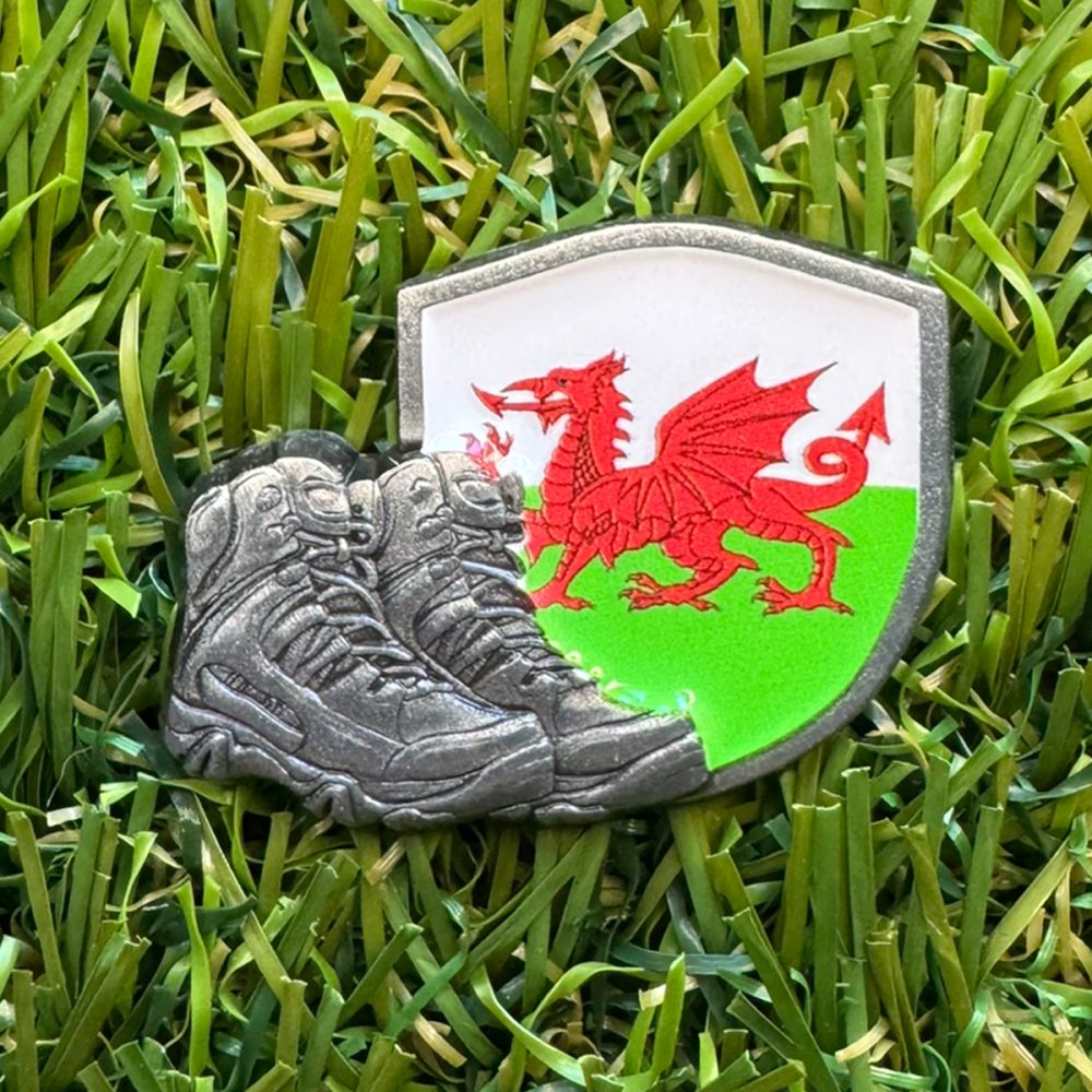 Wandelschild Wales
